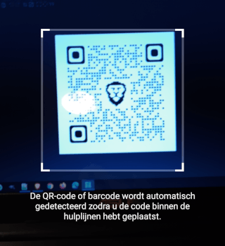 QR-code scannen en lezen met Samsung Internet