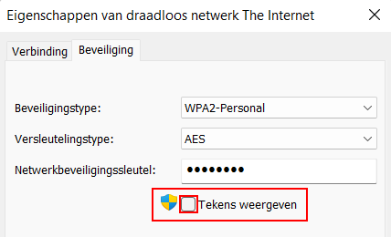 WiFi-wachtwoord weergeven in Windows 11